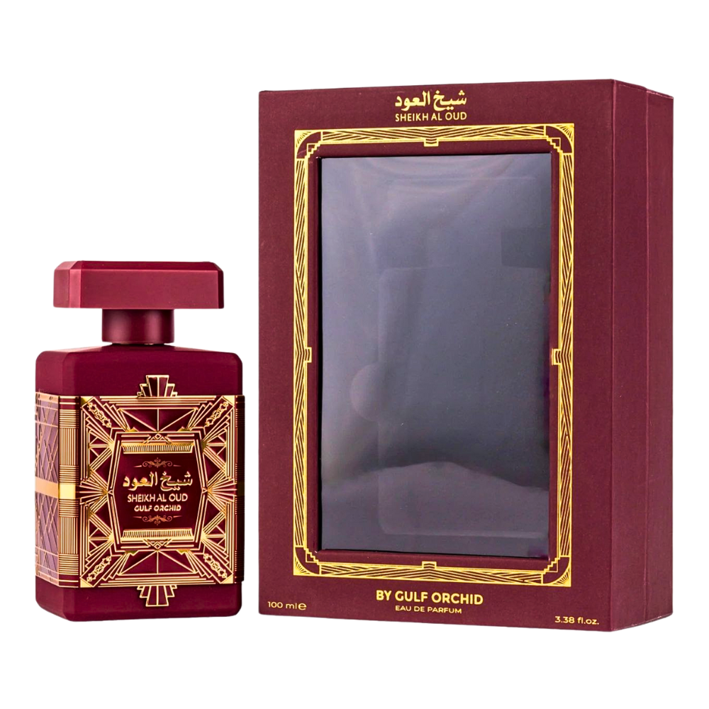 GULF ORCHID SHEIKH AL OUD RED EDP 100ML (U) (DUPE MAISON FRANCIS KURKDJIAN BACCARAT ROUGE 540 EDP)