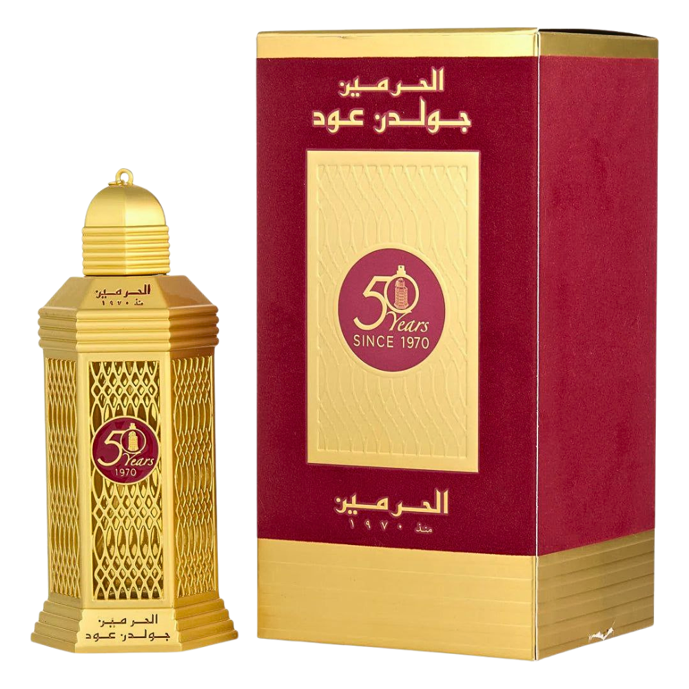 AL HARAMAIN 50 YEARS GOLDEN OUDH EDP 100ML (U) (DUPE XERJOFF GAO EDP)