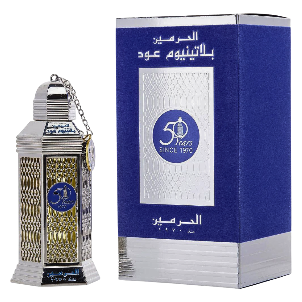 AL HARAMAIN 50 YEARS PLATINUM OUD EDP 100ML (U) (DUPE TOM FORD OUD WOOD EDP)