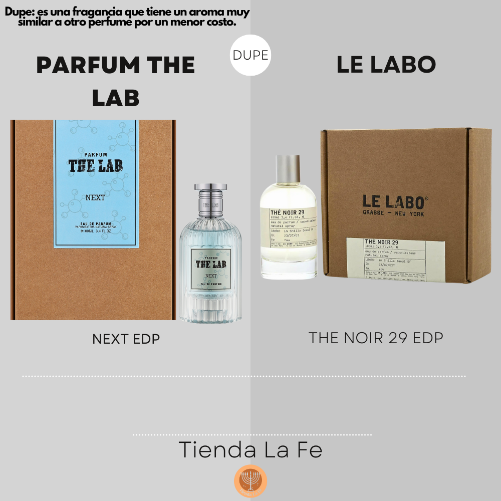 PARFUM THE LAB NEXT EDP 100ML (U) (DUPE LE LABO THE NOIR 29 EDP)