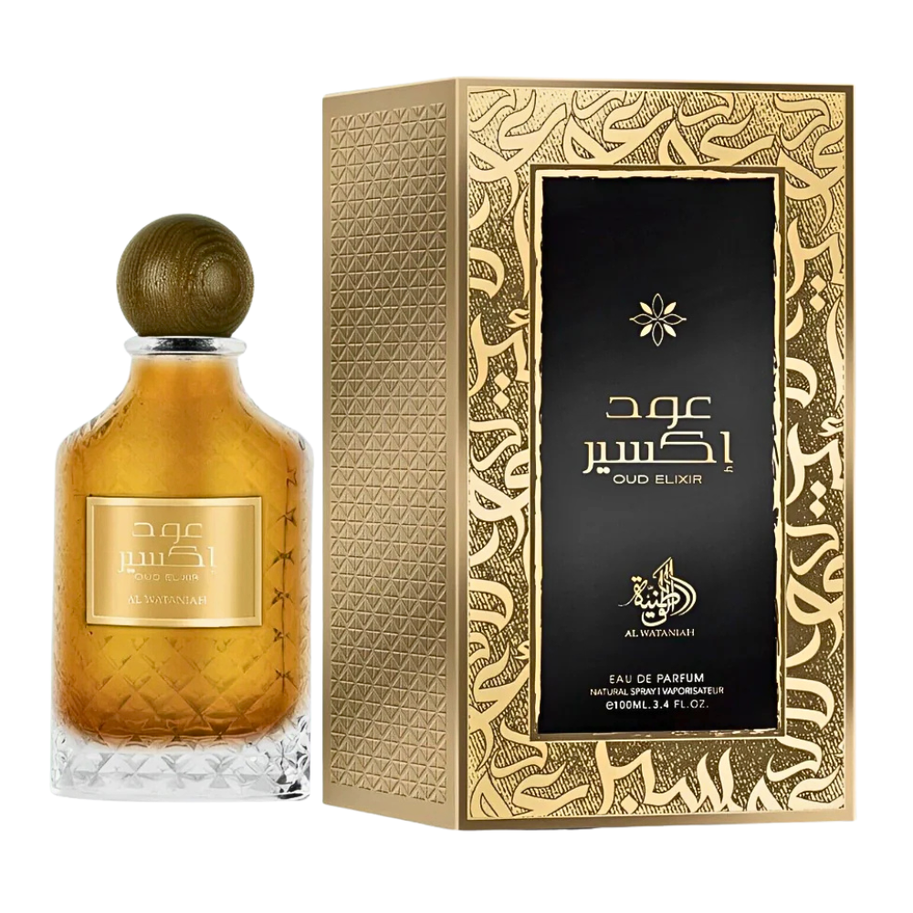 AL WATANIAH LUXURY OUD ELIXIR EDP 100ML (U) (DUPE MAISON FRANCIS KURKDJIAN OUD SATIN MOOD EDP)