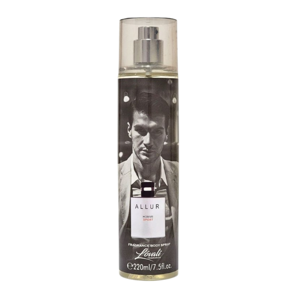 SPLASH LOVALI ALLUR HOMME SPORT 220ML (H) (DUPE CHANEL ALLURE SPORT)