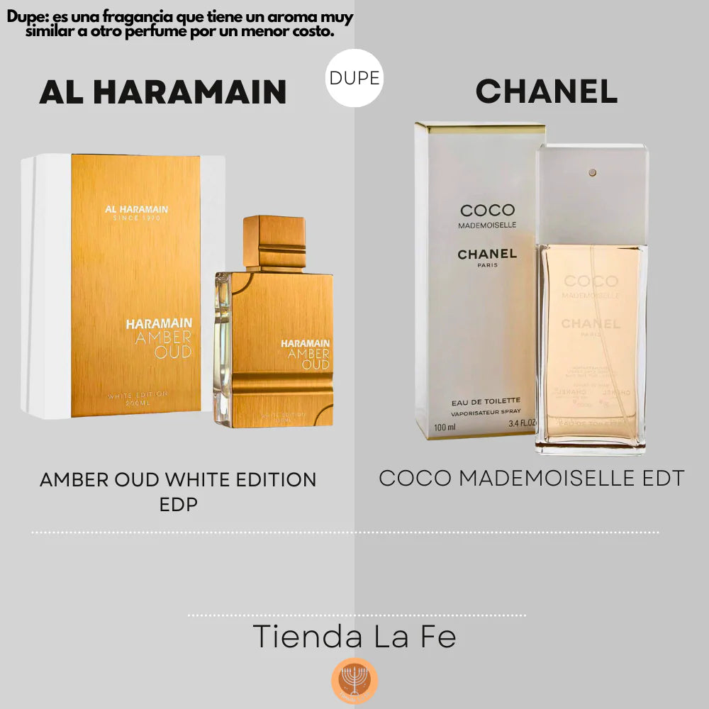 AL HARAMAIN AMBER OUD WHITE EDITION EDP 100ML (U) (DUPE CHANEL COCO MADEMOISELLE EDT)