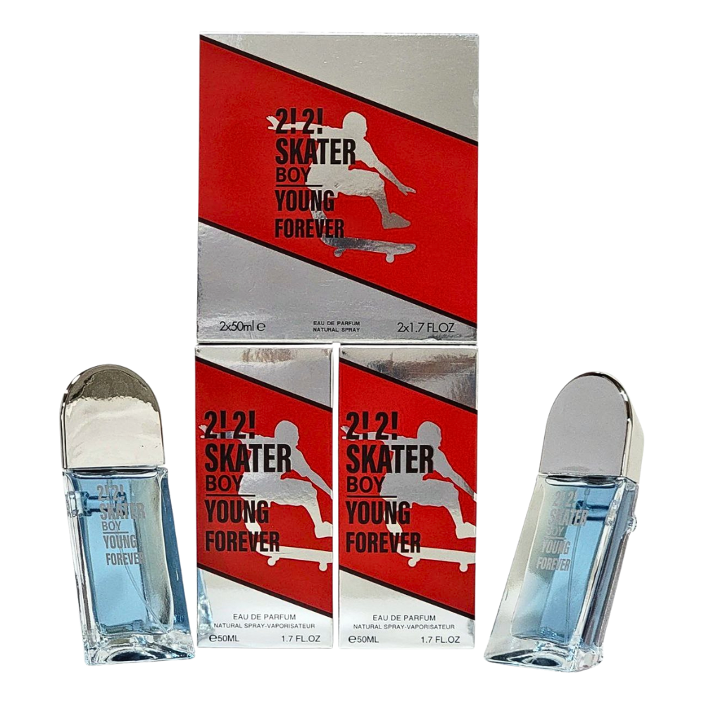 SET 2!2! SKATER BOY YOUNG FOREVER EDP 50MLX2 (H)