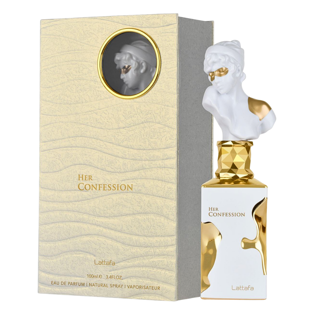 LATTAFA HER CONFESSION EDP 100ML (M) (DUPE KENZO AMOUR LES LIQUIDES IMAGINAIRES BLANCHE BETE EDP)