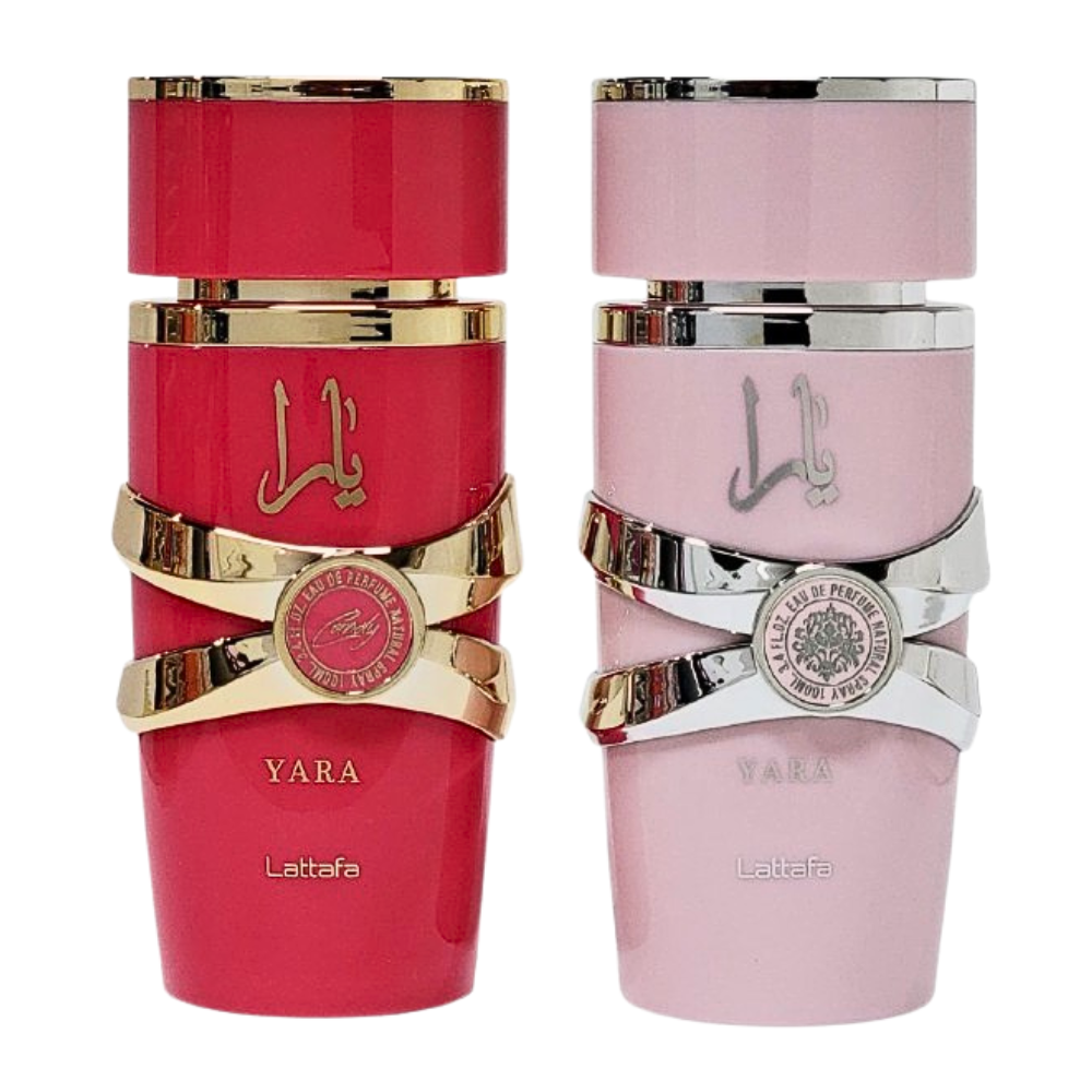 SET LATTAFA YARA Y YARA CANDY ECONOMICO DE CALIDAD AAA EDP 100MLX2 (M) PRECIO POR MAYOR ES POR CAJA COMPLETA