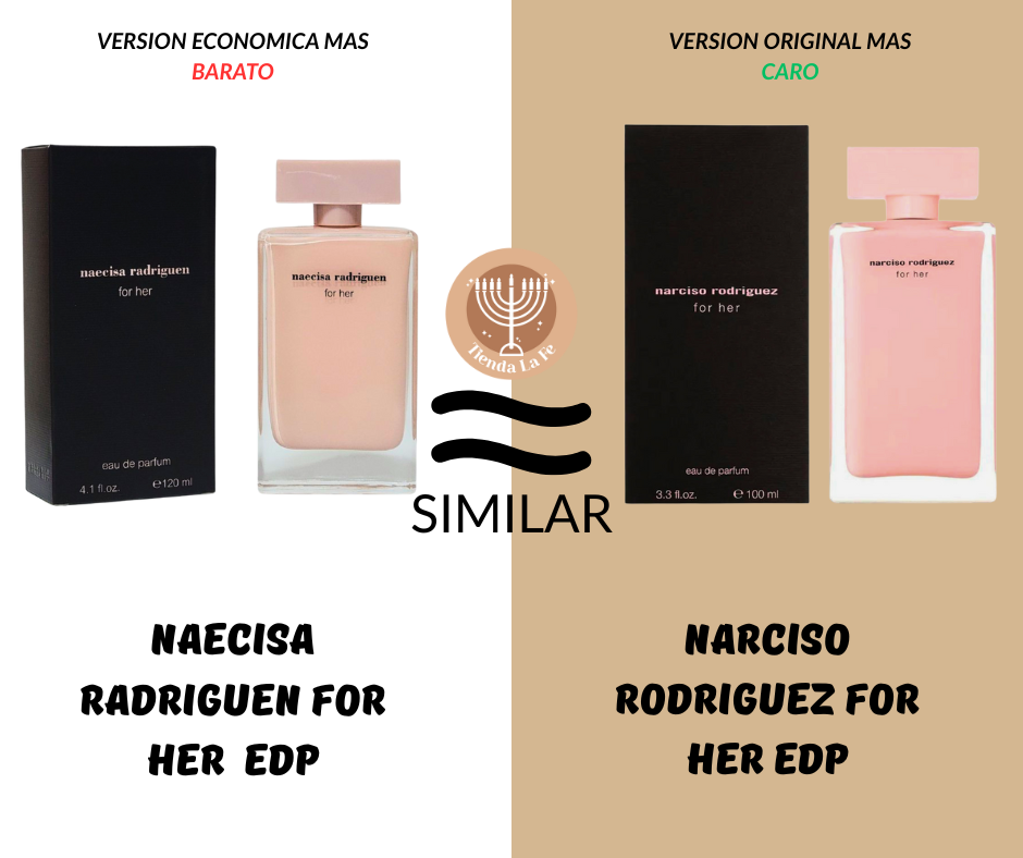 NAECISA RADRIGUEN FOR HER EDP 120ML (M) (AROMA SIMILAR NARCISO RODRIGUEZ FOR HER EDP)