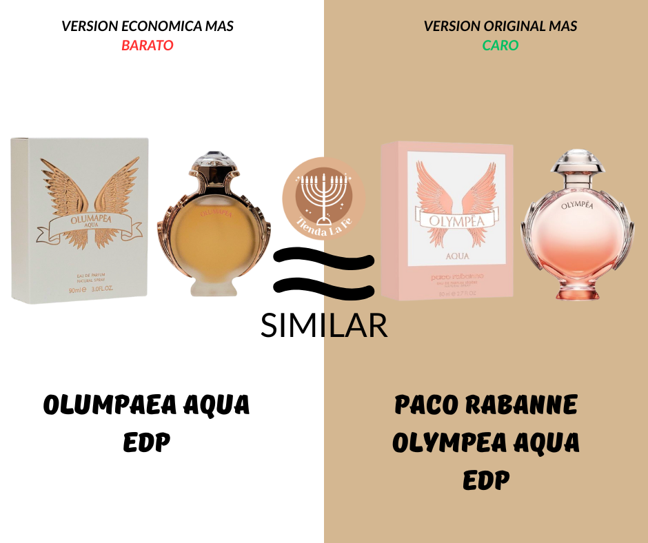 OLUMPAEA AQUA EDP 90ML (M) (AROMA SIMILAR PACO RABANNE OLYMPEA AQUA EDP)
