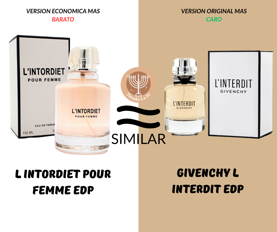 L INTORDIET POUR FEMME EDP 105ML (M) (AROMA SIMILAR GIVENCHY L INTERDIT EDP)