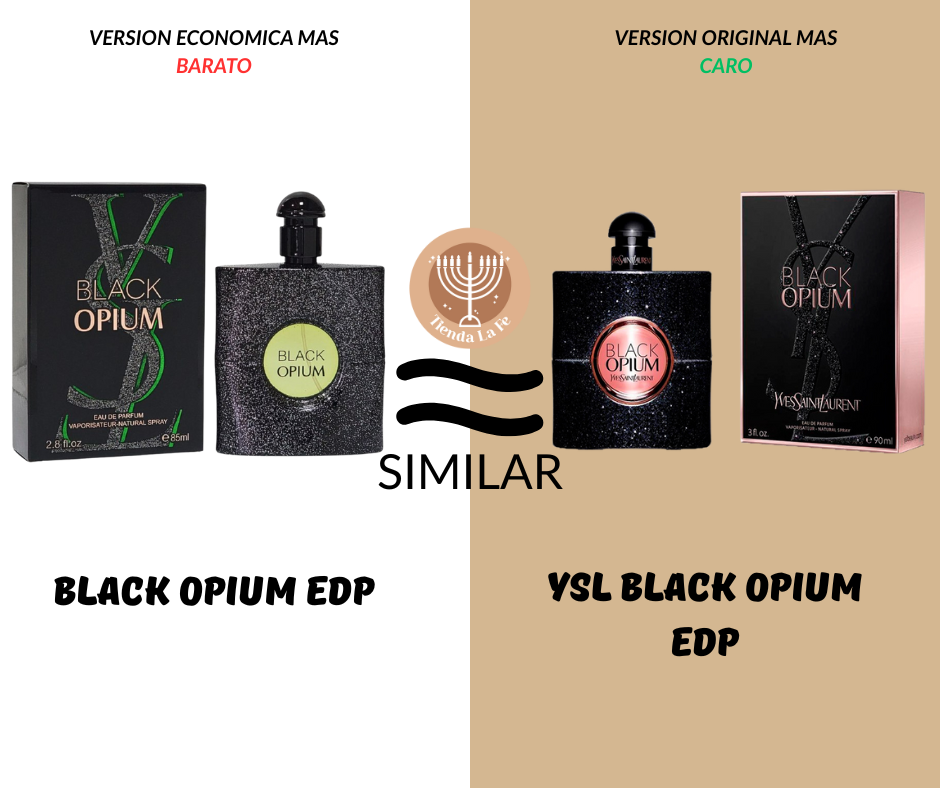 BLACK OPIUM EDP 85ML (M) (AROMA SIMILAR YSL BLACK OPIUM EDP)