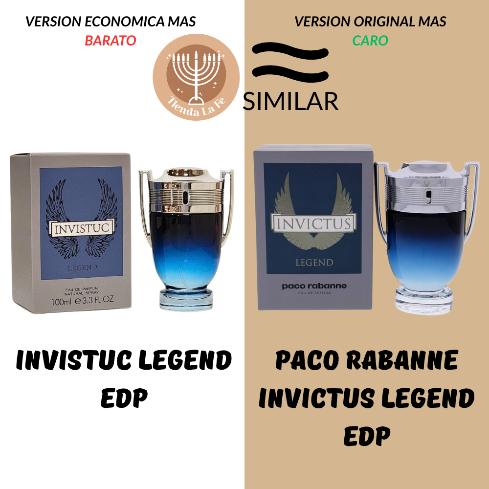 INVISTUC LEGEND EDP 100ML (H) (AROMA SIMILAR PACO RABANNE INVICTUS LEGEND EDP)
