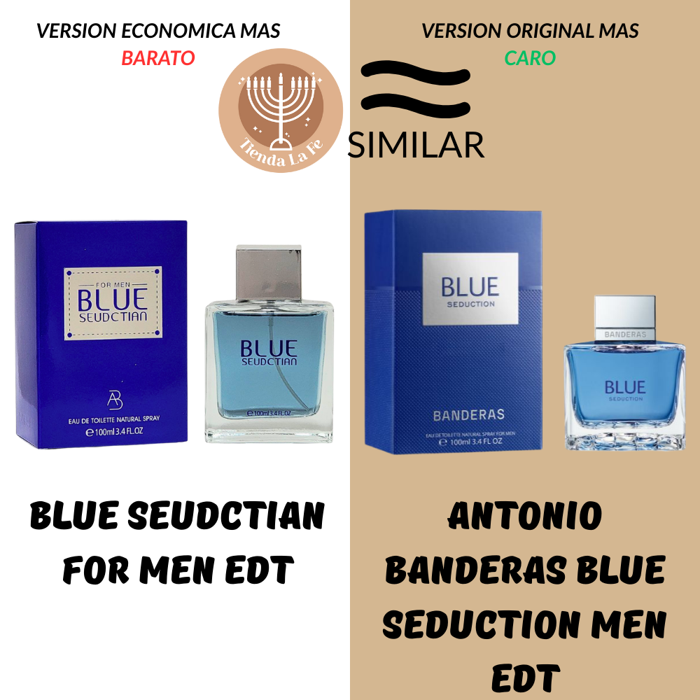 BLUE SEUDCTIAN FOR MEN EDT 100ML (H) (AROMA SIMILAR ANTONIO BANDERAS BLUE SEDUCTION MEN EDT)