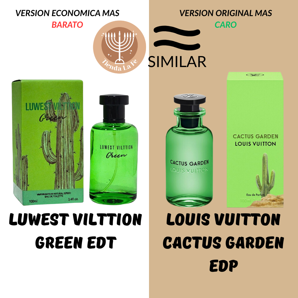 LUWEST VILTTION GREEN EDT 100ML (H) (AROMA SIMILAR LOUIS VUITTON CACTUS GARDEN EDP)