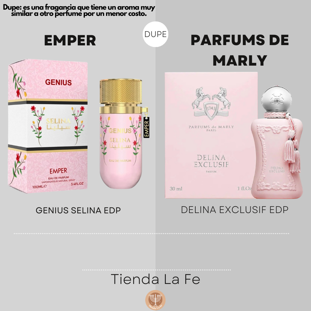 EMPER GENIUS SELINA EDP 100ML (M) (DUPE PARFUMS DE MARLY DELINA EXCLUSIF PARFUM)