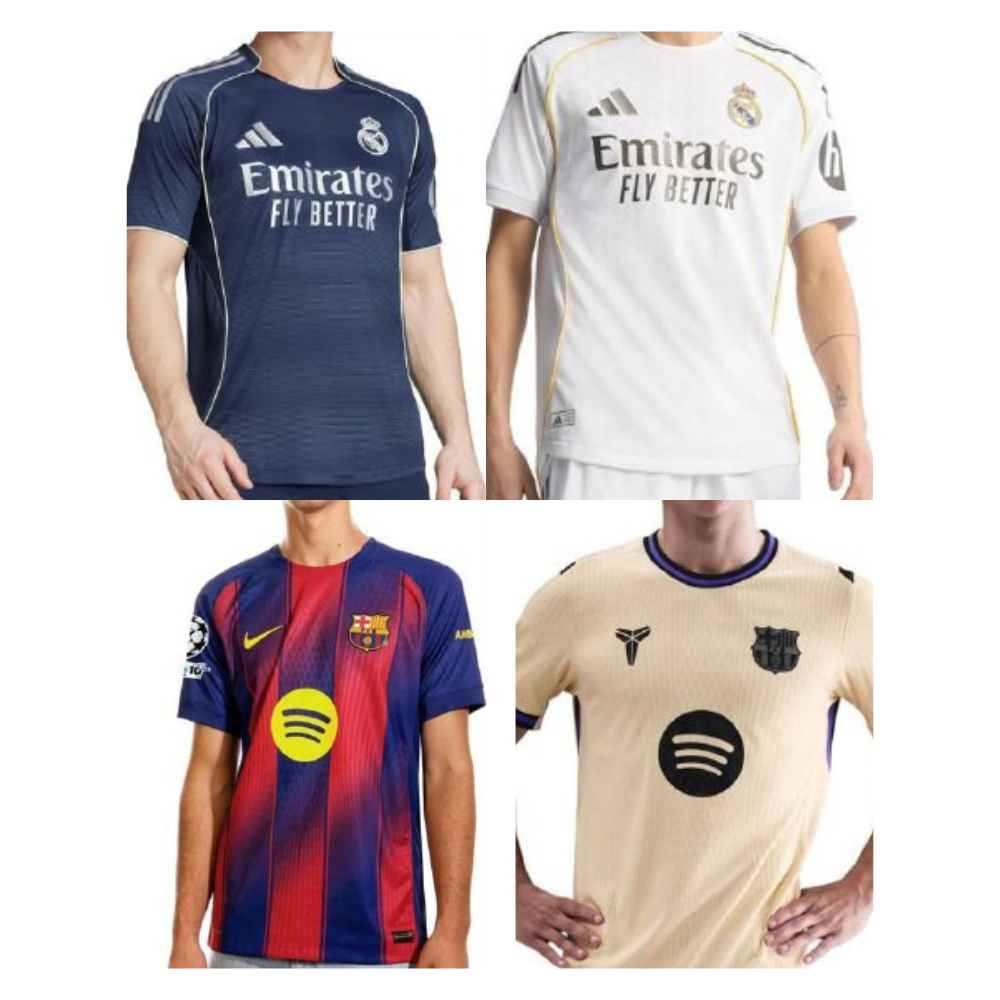 CAMISETA DE FUTBOL PARA HOMBRE VARIOS EQUIPOS