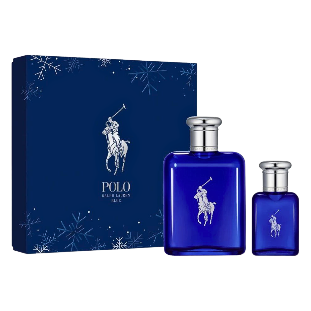 SET RALPH LAUREN POLO BLUE EDT 125ML EDT 40ML (H)