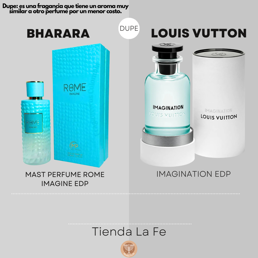 BHARARA MAST PERFUME ROME IMAGINE EDP 100ML (U) (DUPE LOUIS VUITTON IMAGINATION EDP)