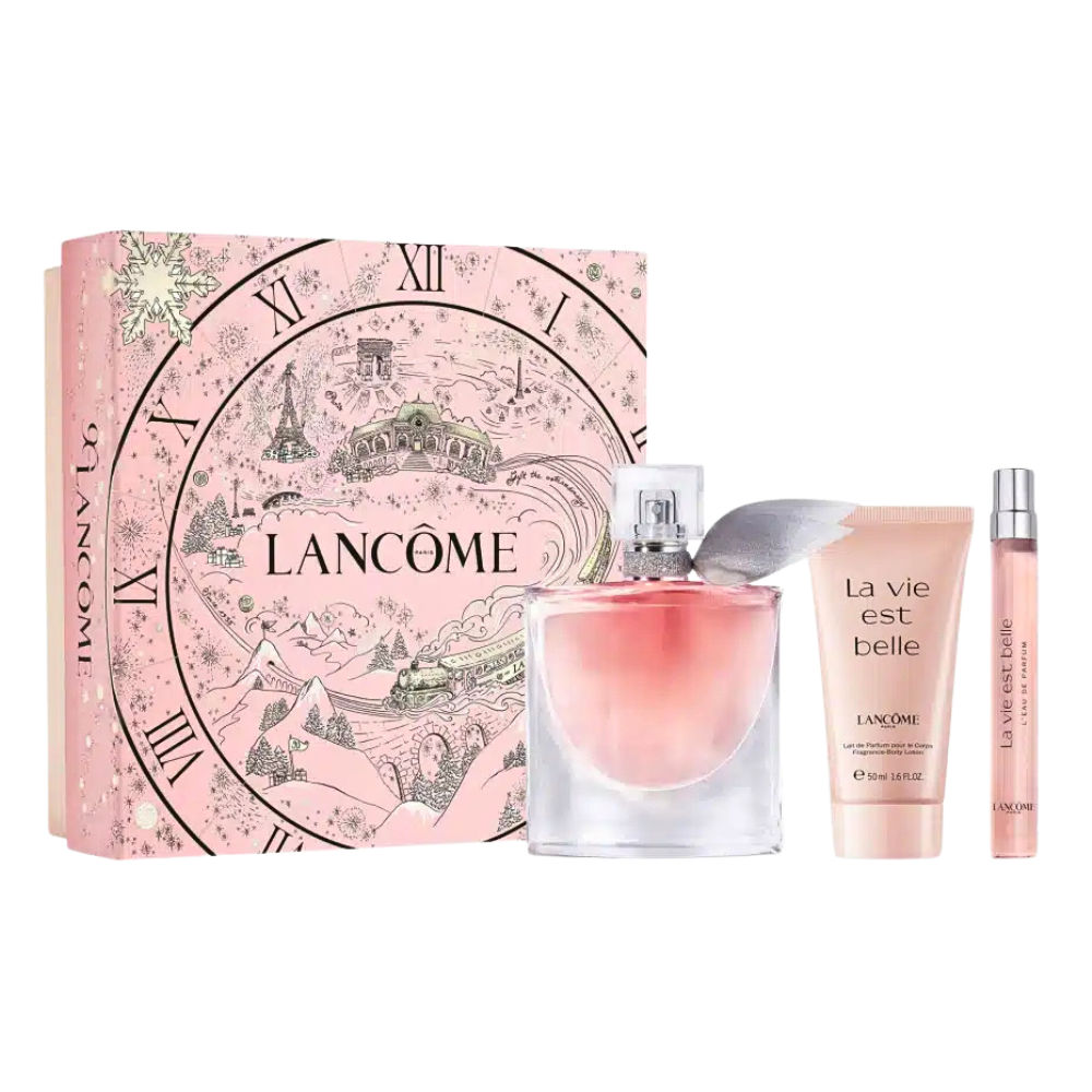 SET LANCOME LA VIE EST BELLE EDP 50ML, EDP 10ML, BODY LOTION 50ML (M)