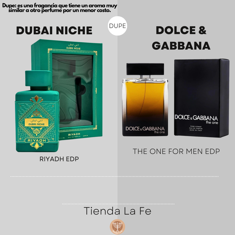 DUBAI NICHE RIYADH EDP 100ML (H) (DUPE DOLCE & GABBANA THE ONE FOR MEN EDP)