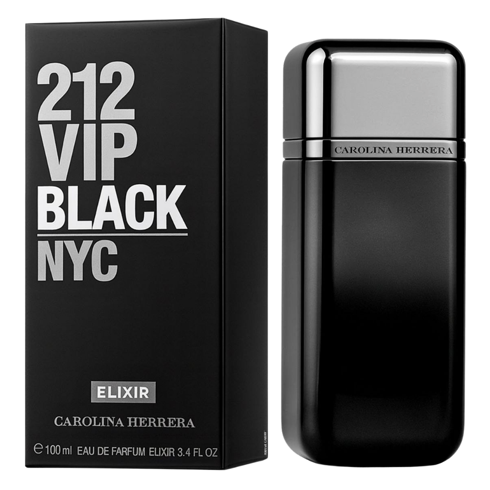 CAROLINA HERRERA 212 VIP BLACK ELIXIR EDP 100ML (H)