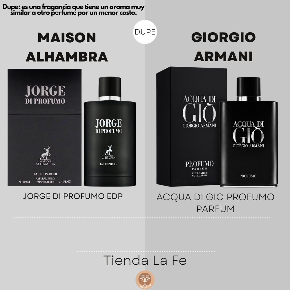 MAISON ALHAMBRA JORGE DI PROFUMO EDP 100ML (H) (DUPE GIORGIO ARMANI ACQUA DI GIO PROFUMO PARFUM)