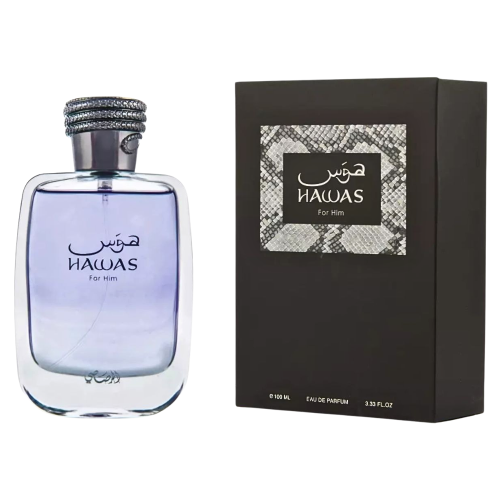 RASASI HAWAS FOR HIM EDP 100ML (H) (DUPE PACO RABANNE INVICTUS EDT)