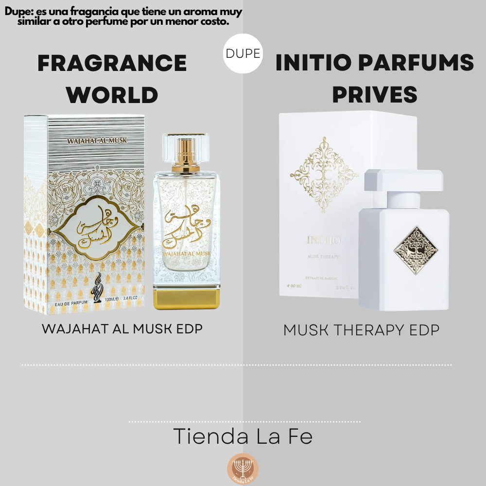 FRAGRANCE WORLD WAJAHAT AL MUSK EDP 100ML (U) (DUPE INITIO PARFUMS PRIVES MUSK THERAPY EDP)