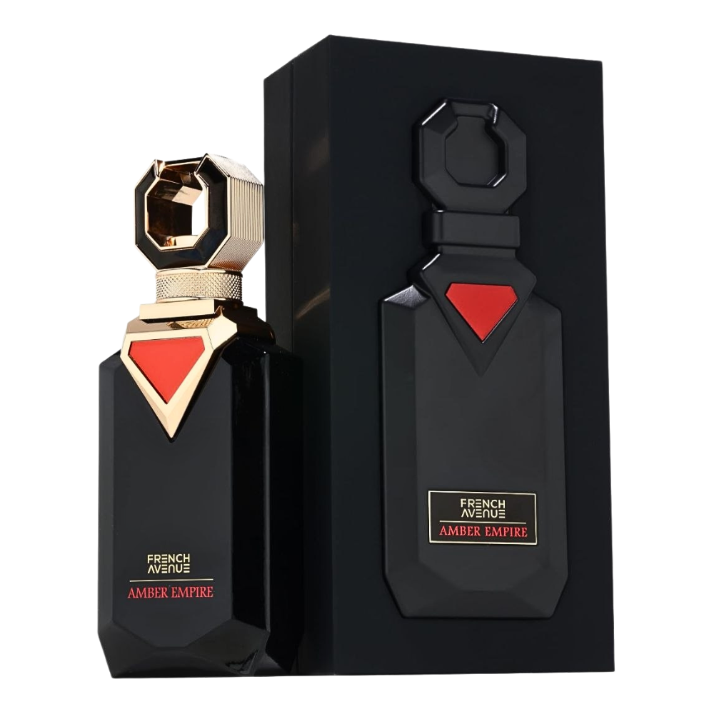 FRAGRANCE WORLD FRENCH AVENUE AMBER EMPIRE EXTRAIT EDP 100ML (U) (DUPE CLIVE CHRISTIAN BLONDE AMBER EDP)