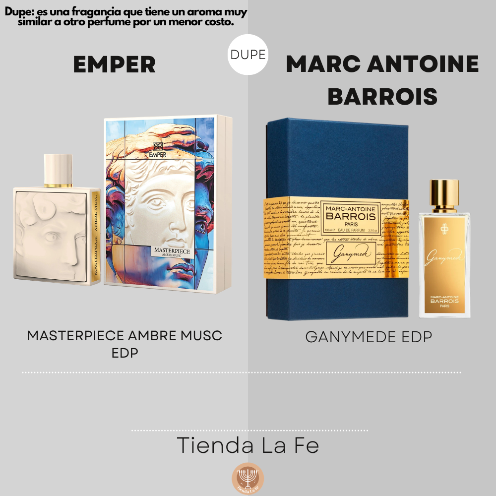 EMPER MASTERPIECE AMBRE MUSC EDP 100ML (H) (DUPE MARC ANTOINE BARROIS GANYMEDE EDP)