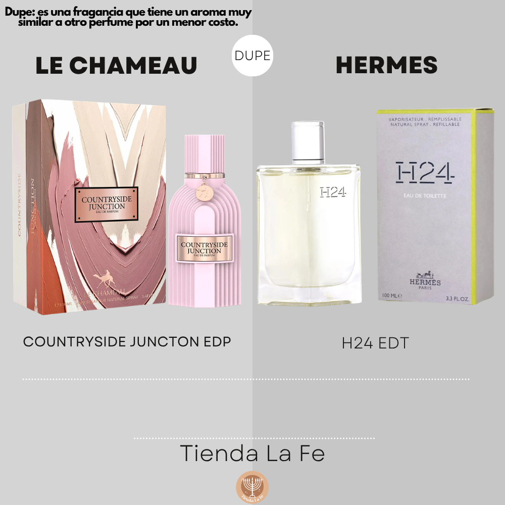 LE CHAMEAU COUNTRYSIDE JUNCTON EDP 100ML (H) (DUPE HERMES H24 EDT)
