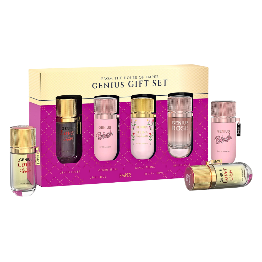 SET EMPER GENIUS GIFT SET EDP 25MLX4 (M)