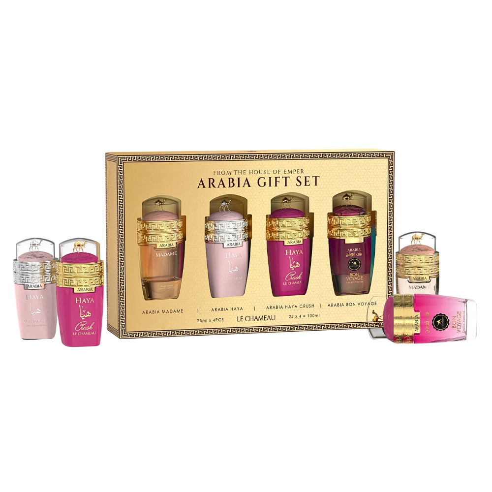 SET LE CHAMEAU ARABIA GIFT SET EDP 25MLX4 (M)
