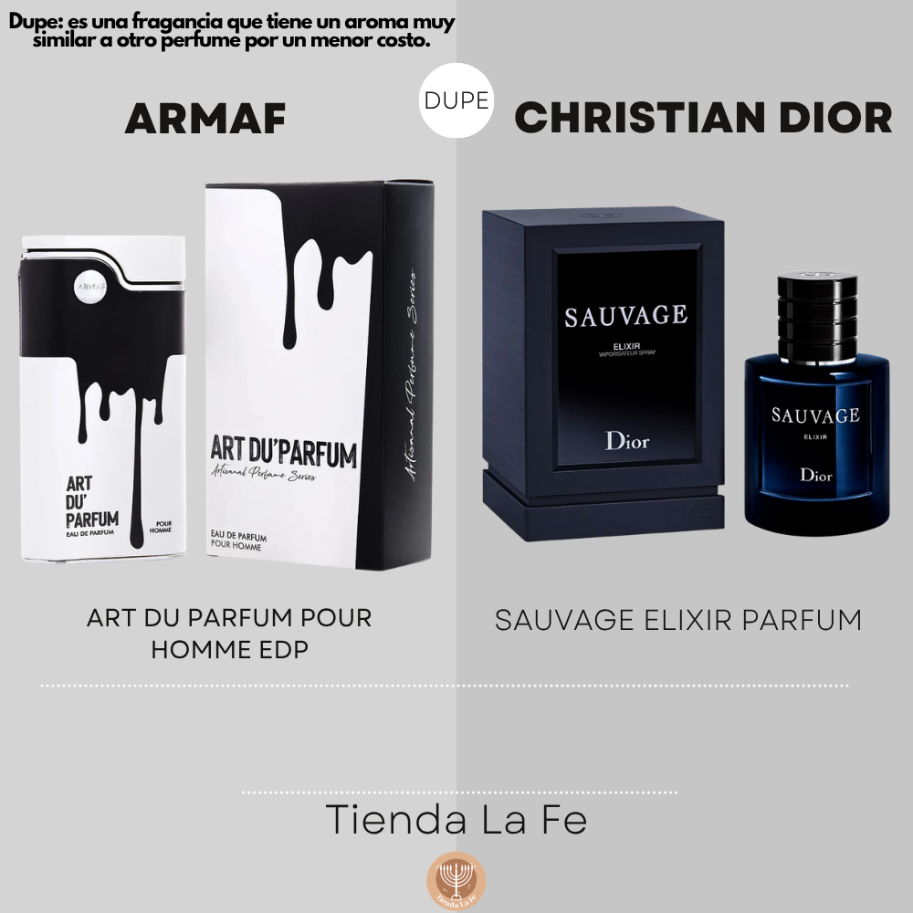 ARMAF ART DU PARFUM POUR HOMME EDP 100ML (H) (DUPE CHRISTIAN DIOR SAUVAGE ELIXIR PARFUM)