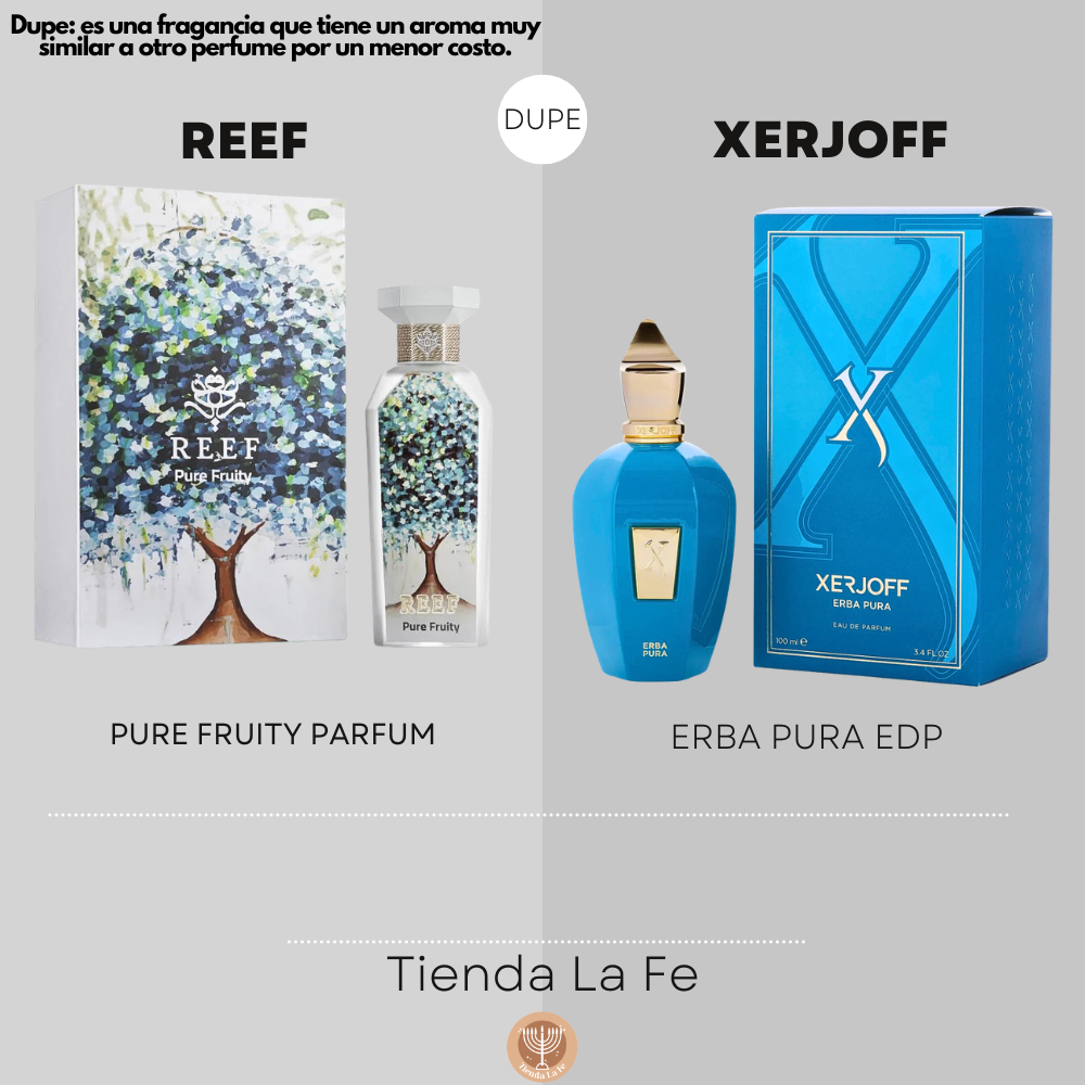 REEF PURE FRUITY PARFUM 150ML (U) (DUPE XERJOFF ERBA PURA EDP)