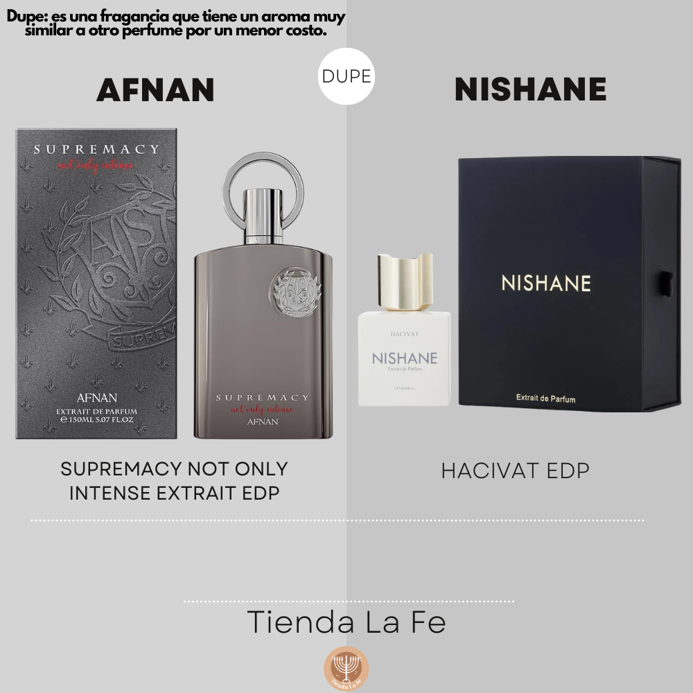 AFNAN SUPREMACY NOT ONLY INTENSE EXTRAIT EDP 150ML (H) (DUPE NISHANE HACIVAT EDP)