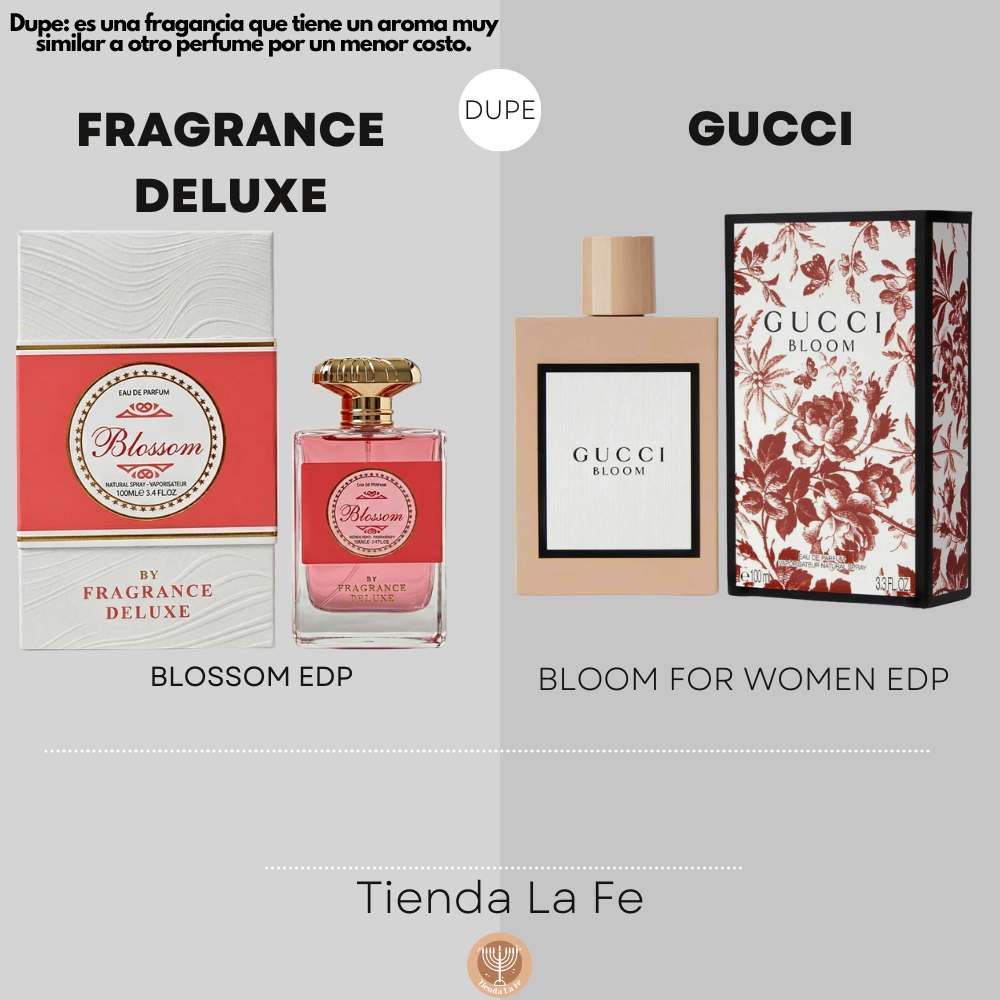 FRAGRANCE DELUXE BLOSSOM EDP 100ML (M) (DUPE GUCCI BLOOM FOR WOMEN EDP)