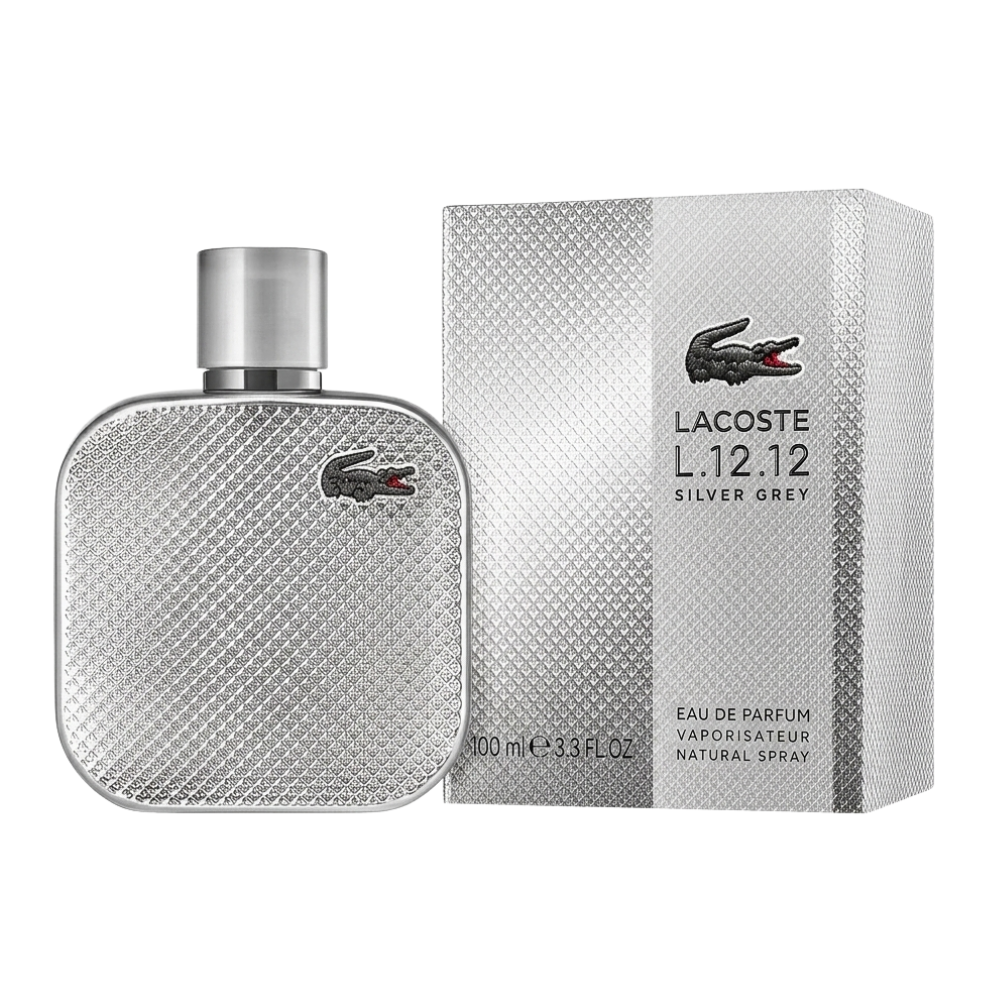 LACOSTE L.12.12 SILVER GREY EDP 100ML (H)