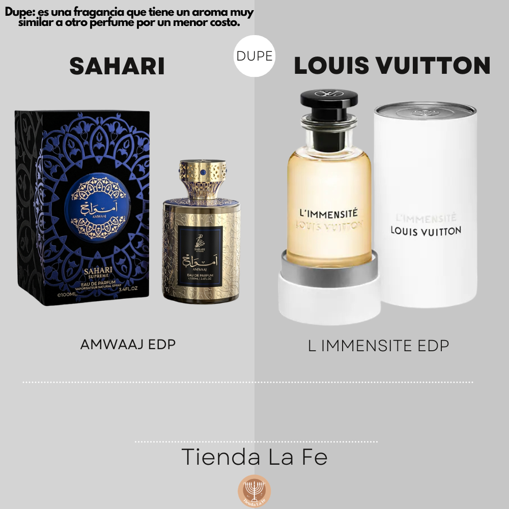 SAHARI AMWAAJ EDP 100ML (H) (DUPE LOUIS VUITTON L IMMENSITE EDP)