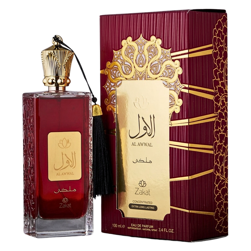 ZAKAT AL AWWAL EDP 100ML (H) (DUPE MAISON FRANCIS KURKDJIAN BACCARAT ROUGE 540 EXTRAIT EDP)