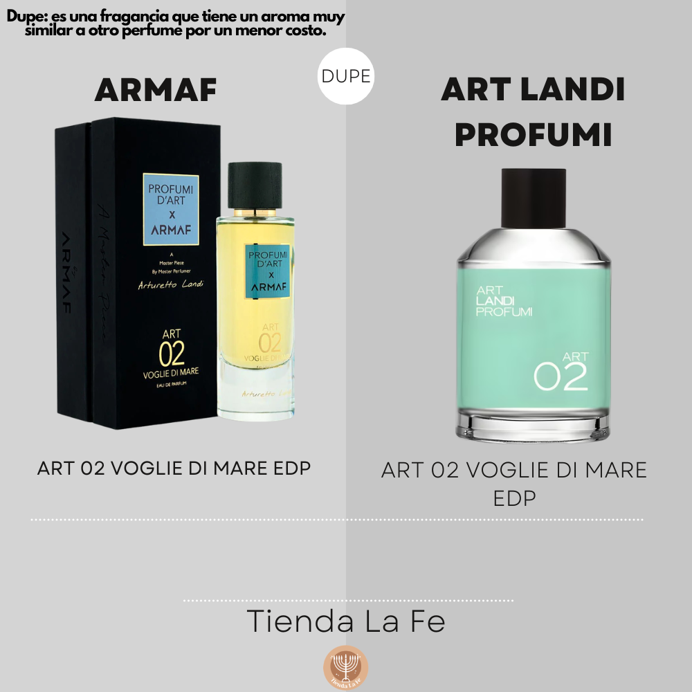 ARMAF ART 02 VOGLIE DI MARE EDP 105ML (U) (DUPE ART LANDI PROFUMI ART 02 VOGLIE DI MARE EDP)