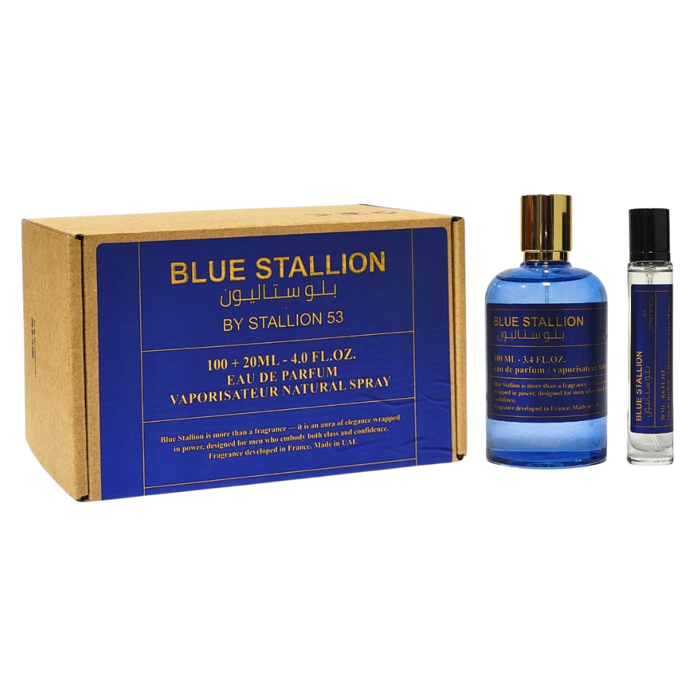 EMPER BLUE STALLION BY STALLION 53 EDP 100ML (H) (DUPE PARFUMS DE MARLY PERCIVAL EDP)