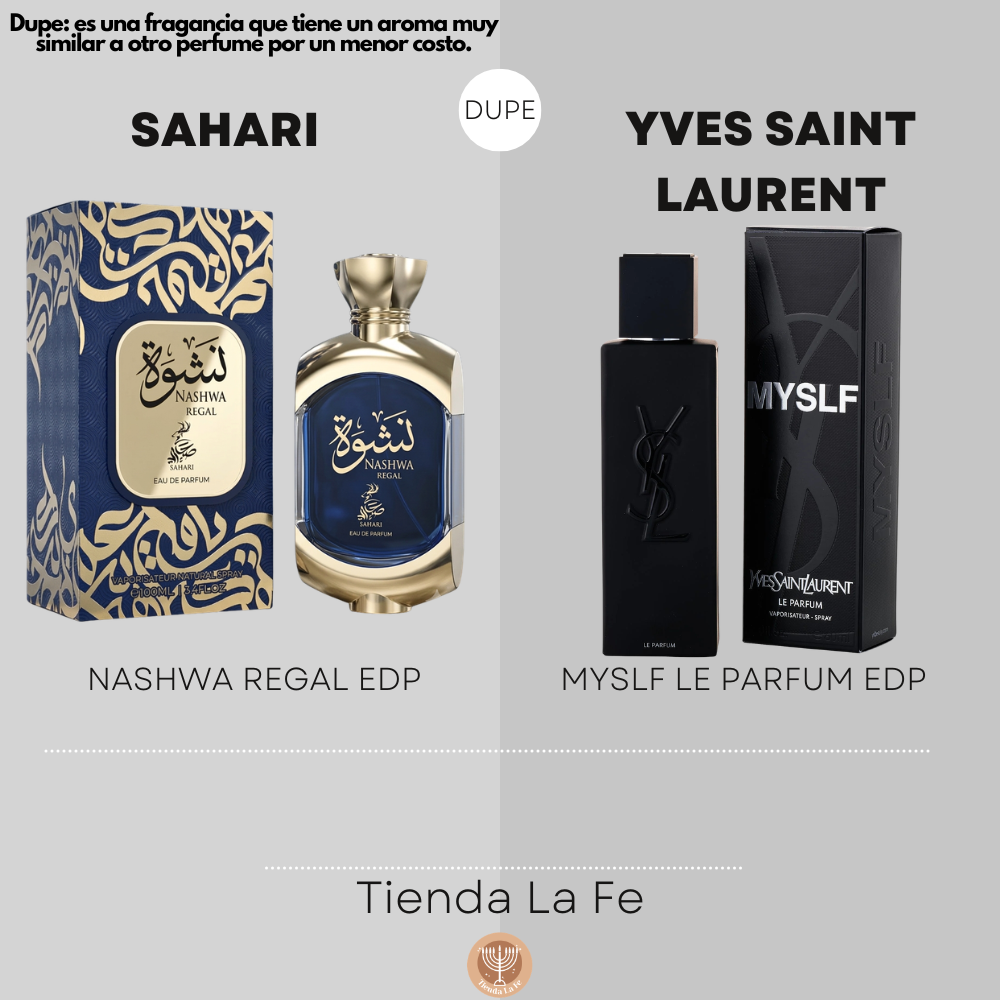SAHARI NASHWA REGAL EDP 100ML (H) (DUPE YVES SAINT LAURENT MYSLF LE PARFUM EDP)