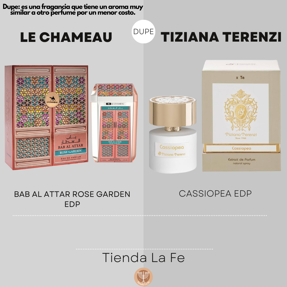 LE CHAMEAU BAB AL ATTAR ROSE GARDEN EDP 80ML (M) (DUPE TIZIANA TERENZI CASSIOPEA EDP)