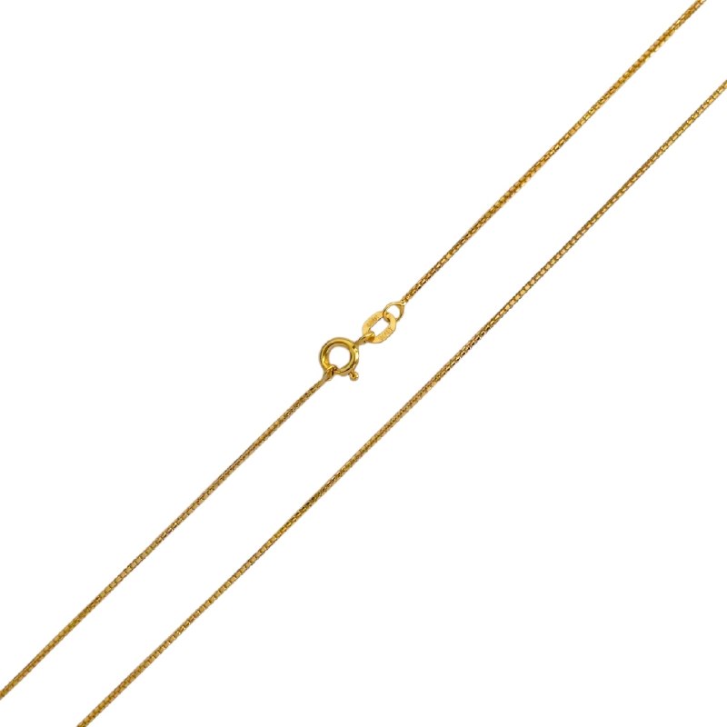 CADENA DE ORO 10K PARA DAMA 20CM PESO: 1.5G