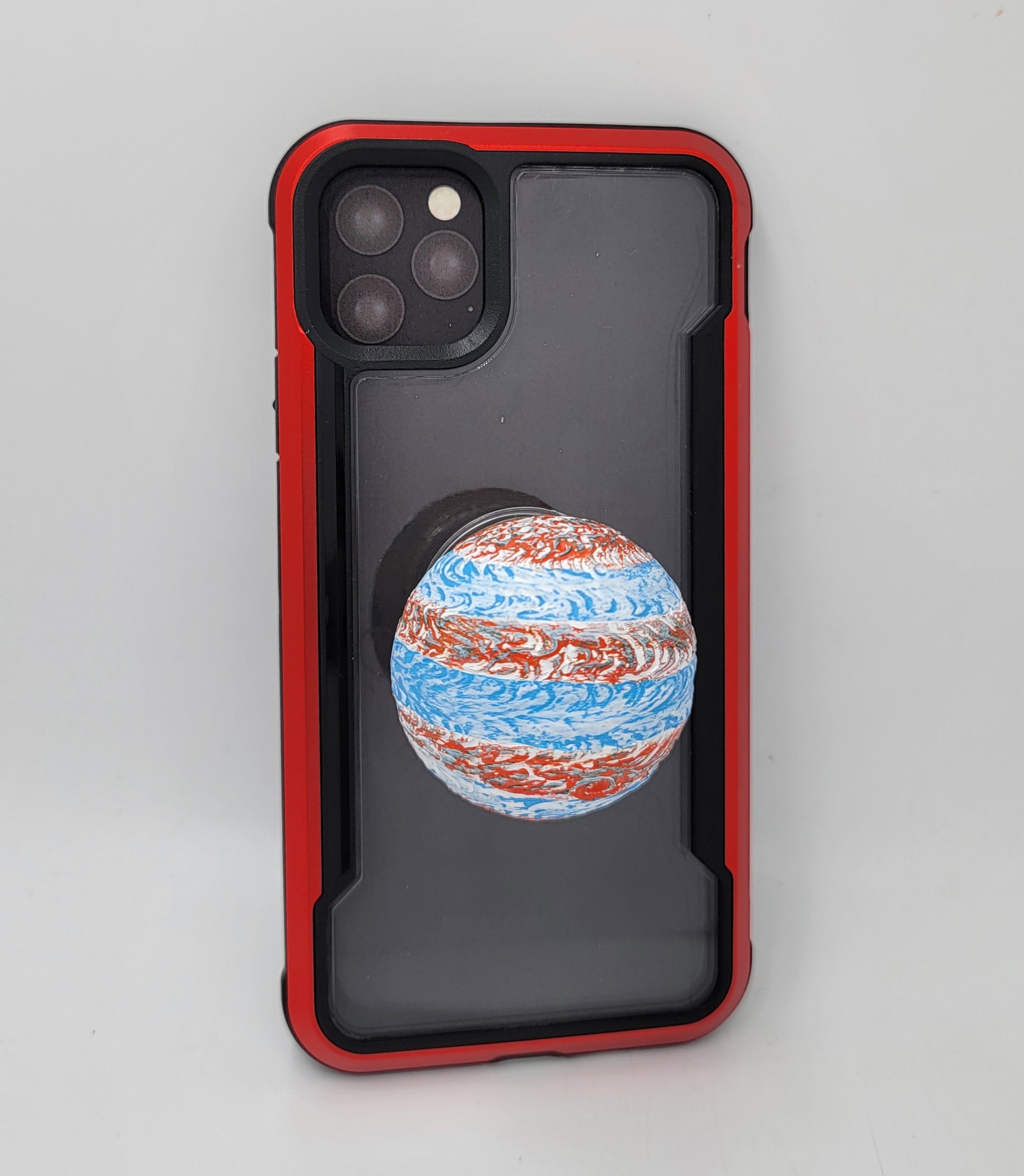 SOPORTE PARA CELULAR EN FORMA DE PLANETA 7CM