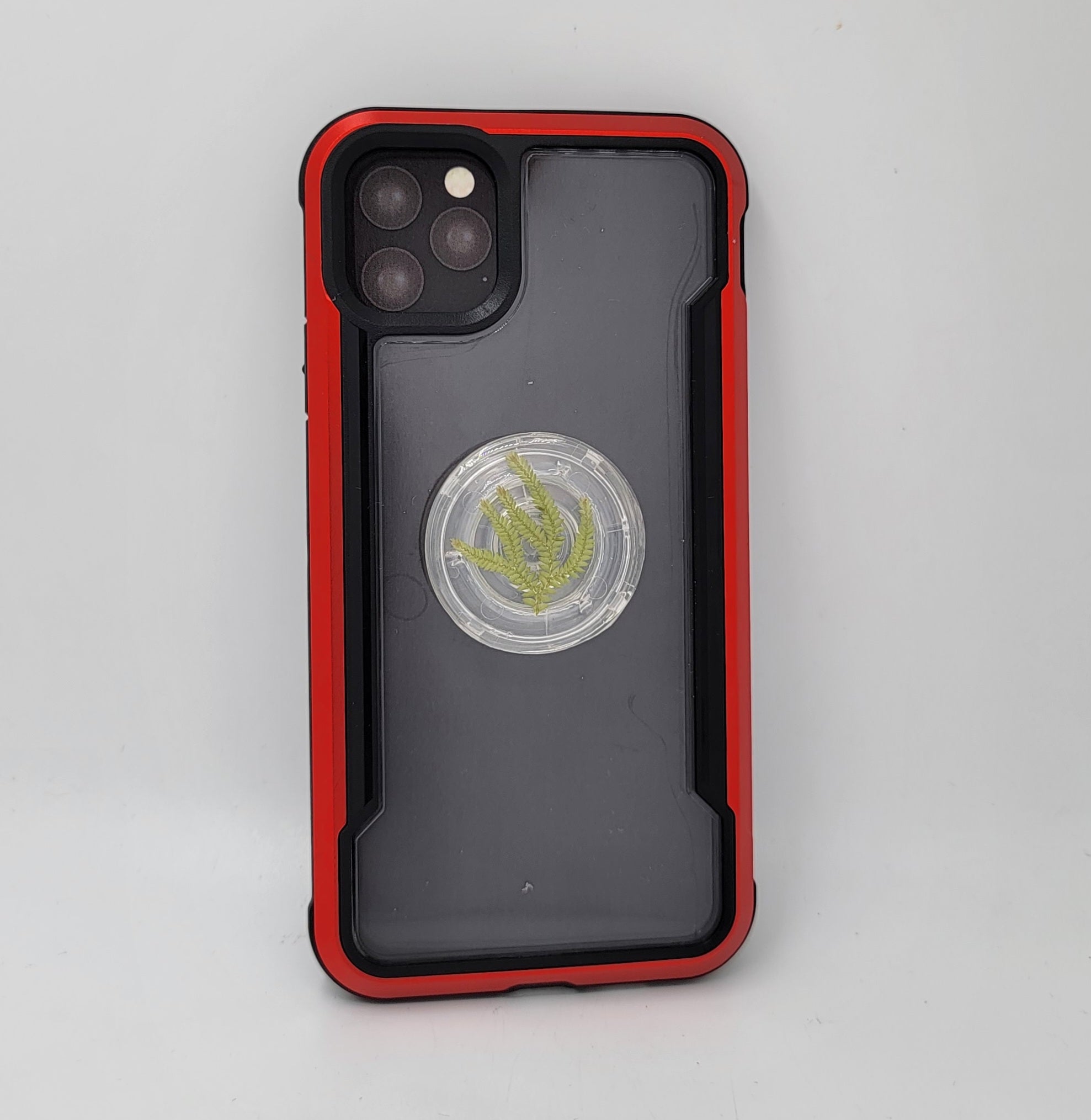 SOPORTE PARA CELULAR EN FORMA DE PLANTA 4CM