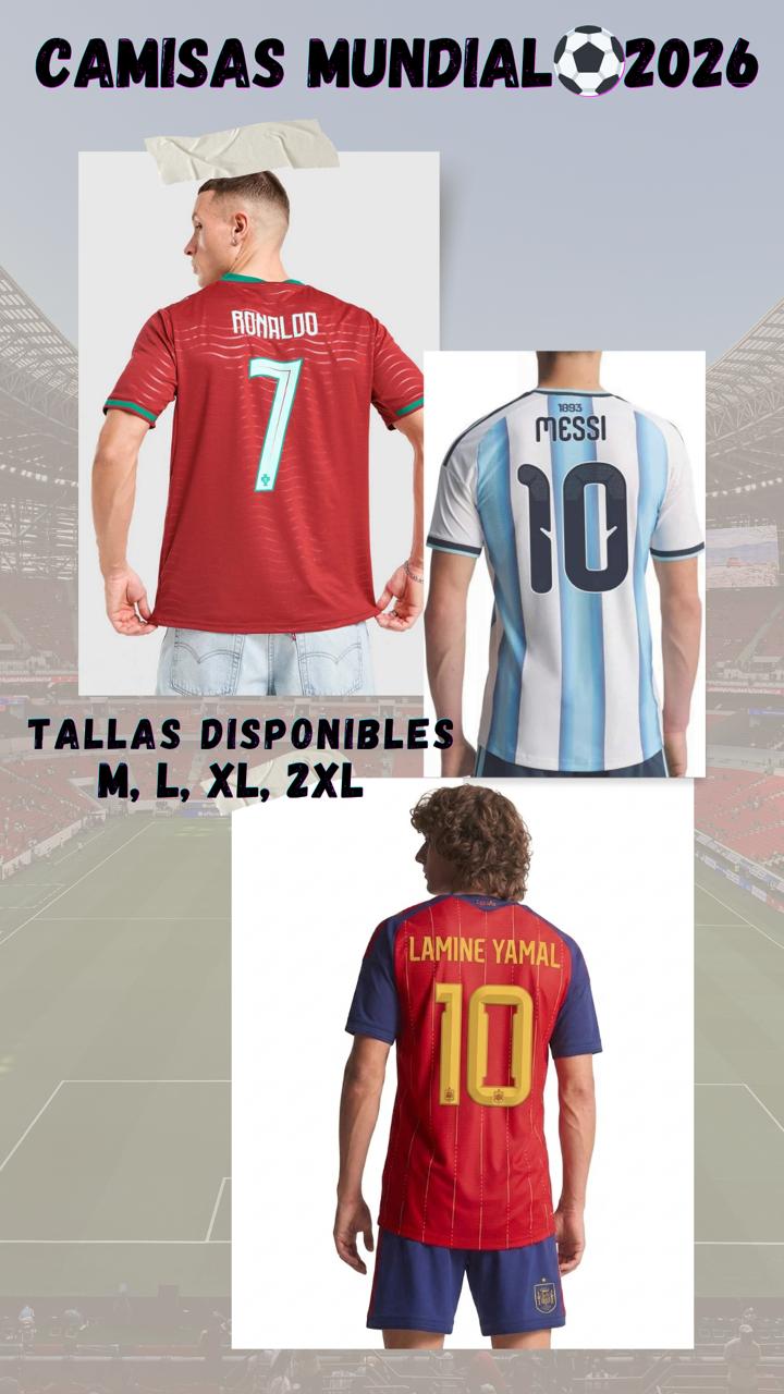 CAMISETA DE FUTBOL PARA HOMBRE VARIOS EQUIPOS