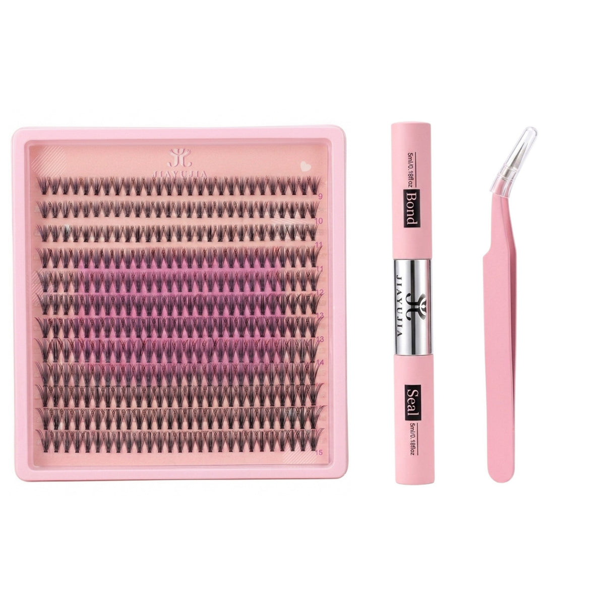 KIT DIY DE EXTENSIONES DE PESTAÑAS 9MM A 15MM JIAYUJIA