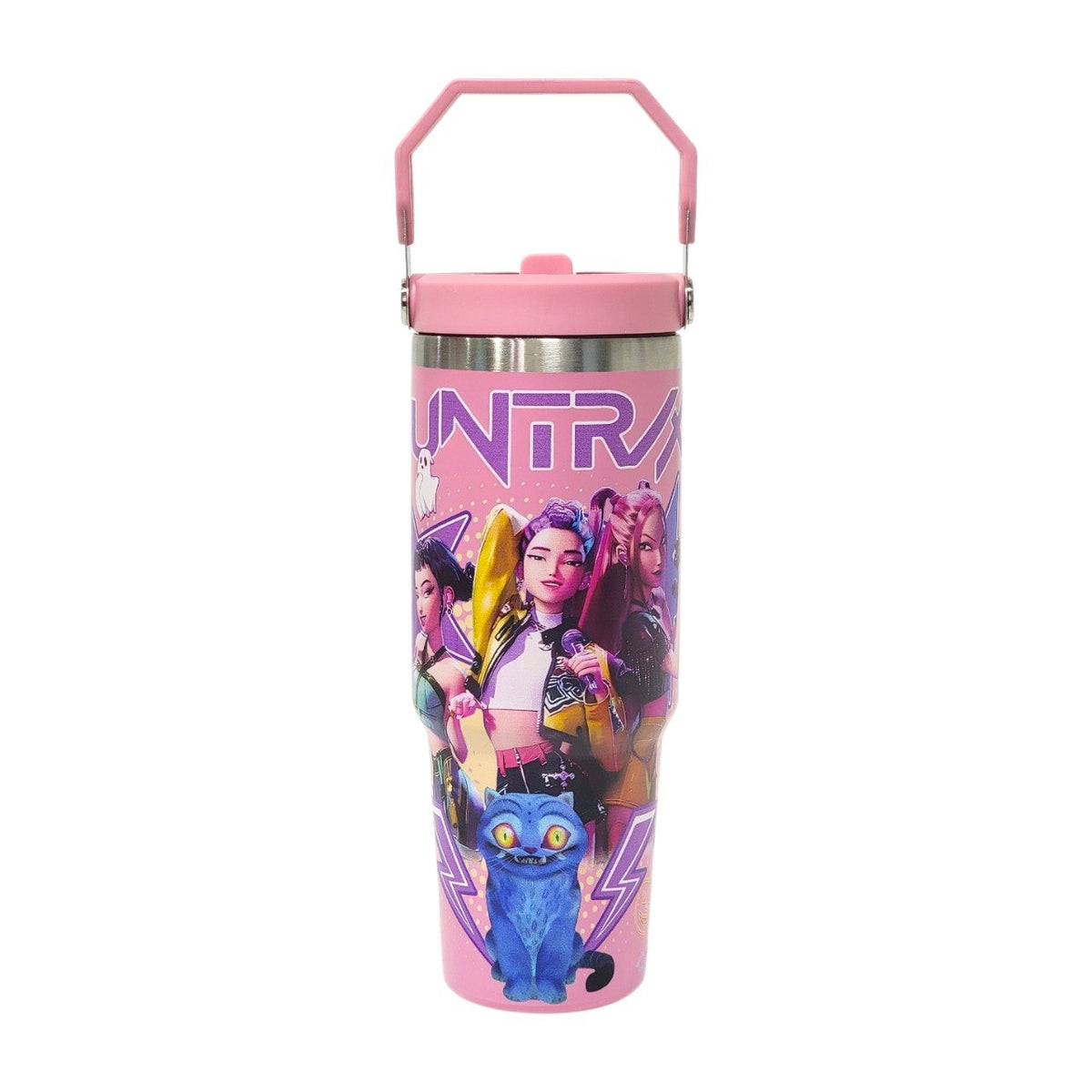 TERMO DE ACERO INOXIDABLE DE LAS GUERRERAS K-POP ICE CUP 900ML