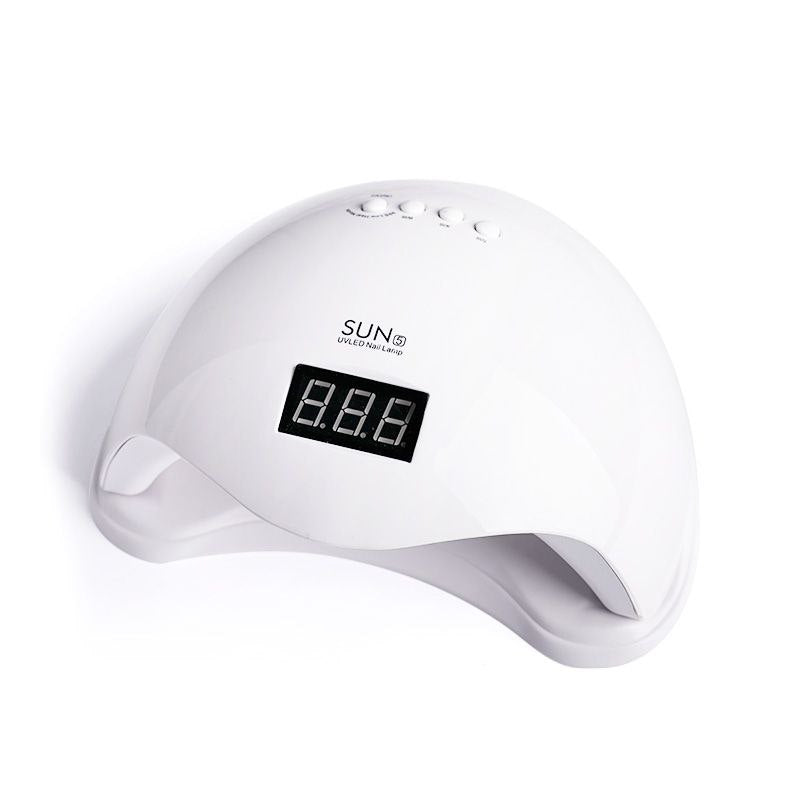 LAMPARA PARA UÑAS UV LED PARA SECADO RAPIDO DE UÑAS 48W SUN 5